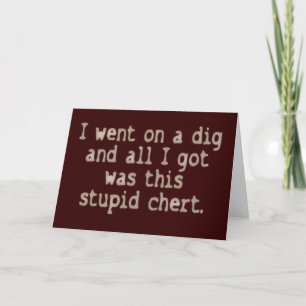 Stupid Chert Kort
