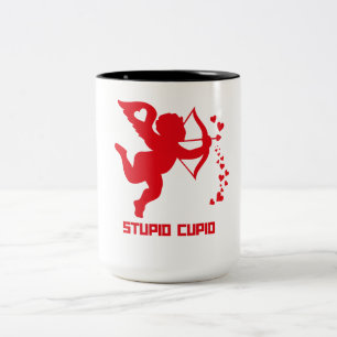 Stupid Cupid Två-Tonad Mugg