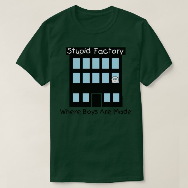 STUPID FACTORY T SHIRT (Design framsida)