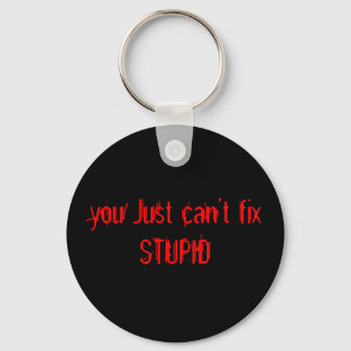 STUPID-nyckelkedja Nyckelring