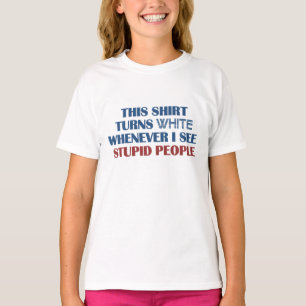 Stupid People humor-skjorta - välj stil Tröja