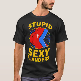 Stupid Sexy Flanders-citat T Shirt