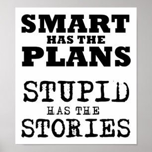 Stupid Stories - Poster på ett roligt sätt