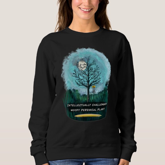 Stupid Träd Definition Disk Golf Pun för Frisbee G T Shirt (Framsida)