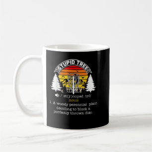 Stupid Träd Definition Sunset Funny Disk Frisbee G Kaffemugg