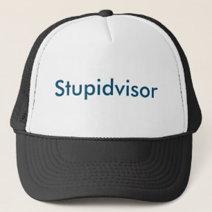 Stupidvisor arbetsledare keps