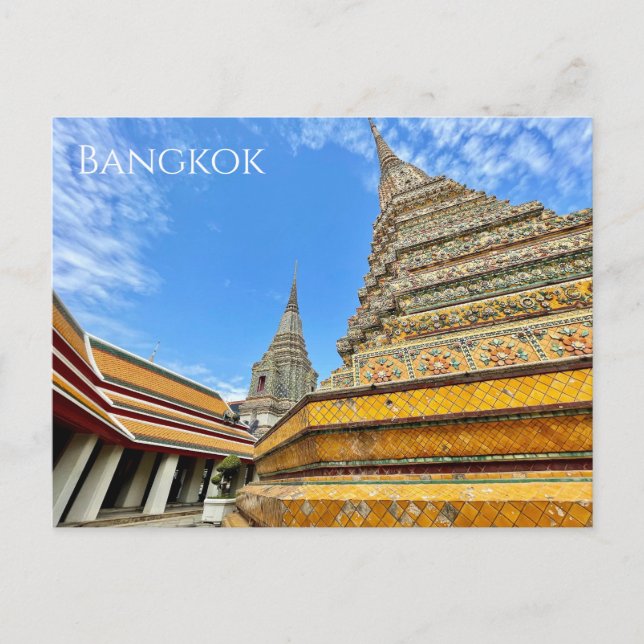 stupor Wat Pho Bangkok Vykort (Framsida)