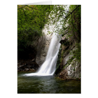 Sturdevant Falls California Hälsningskort