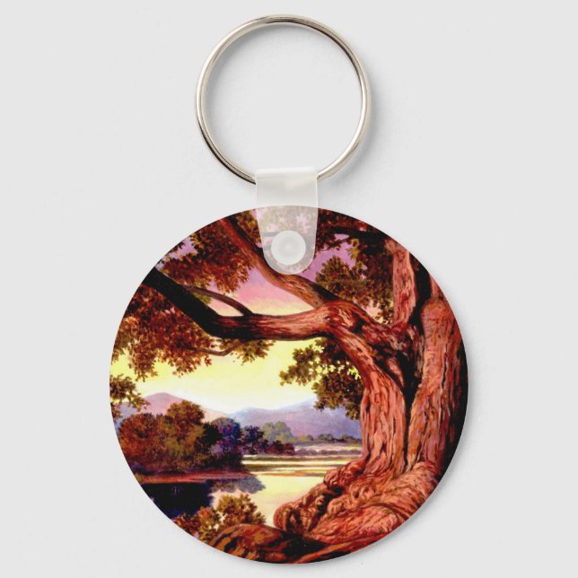 Sturdy Oak Keychain Nyckelring (Framsida)