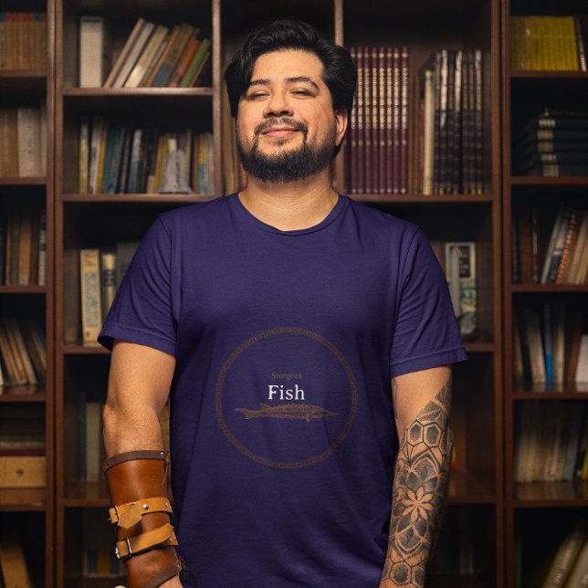 Sturgeon Fish T Shirt (Skapare uppladdad)