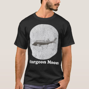 Sturgeon Måne Astrology Full Moon Space Science Mo T Shirt