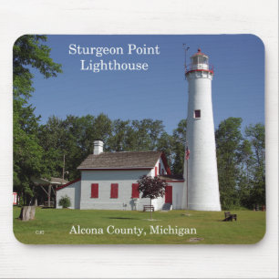 Sturgeon Point Lighthouse mousepad Musmatta