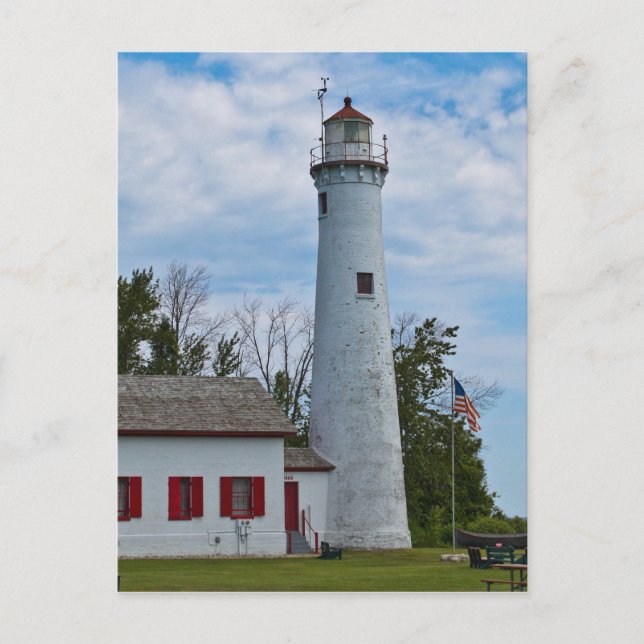 Sturgeon Point Lighthouse Vykort (Framsida)