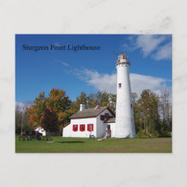 Sturgeon Point Lighthouse-vykort Vykort