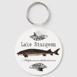 Sturgeon Sjö Nyckelring