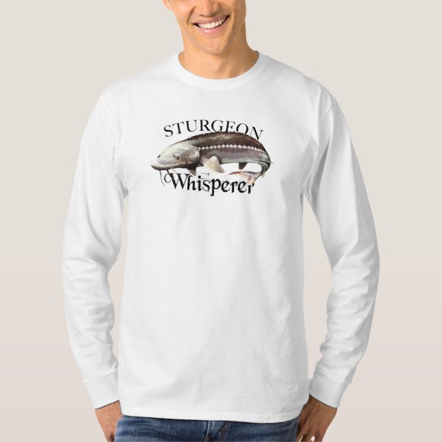 Sturgeon Whisperer Långärmad T Shirt (Framsida)