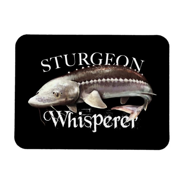 Sturgeon Whisperer Magnet (Horisontell)