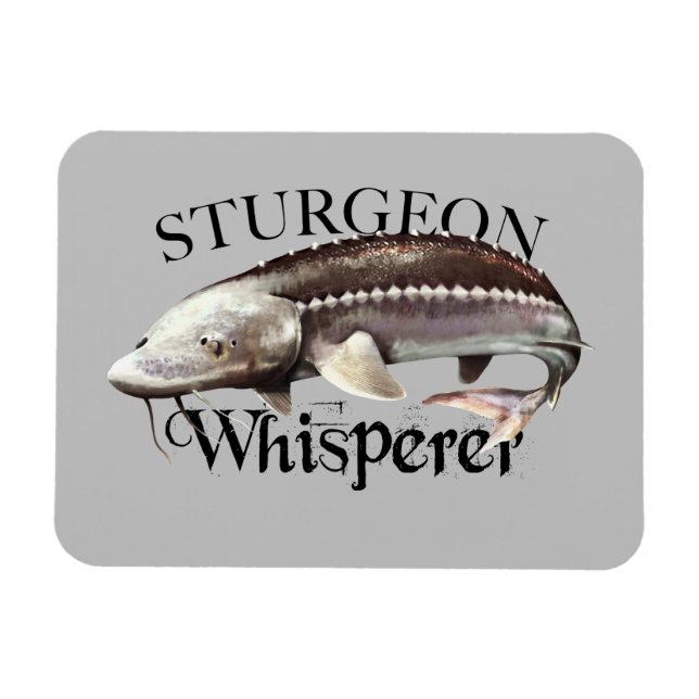 Sturgeon Whisperer Magnet (Horisontell)