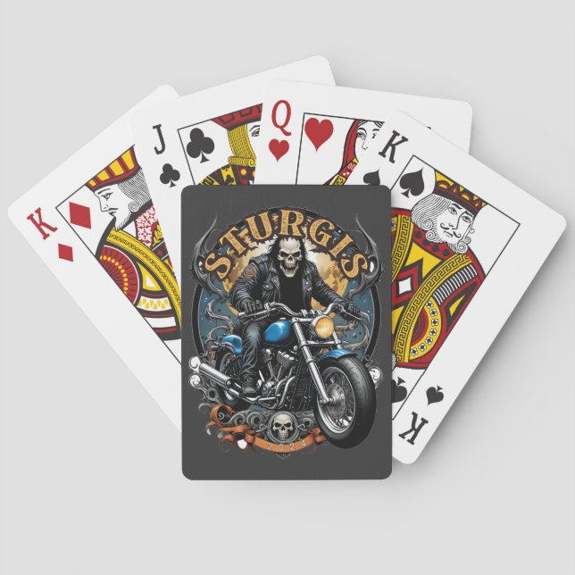 Sturgis 2024 Motorcycle Rally Casinokort (Baksidan)