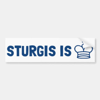 Sturgis är kungbildekalet bildekal