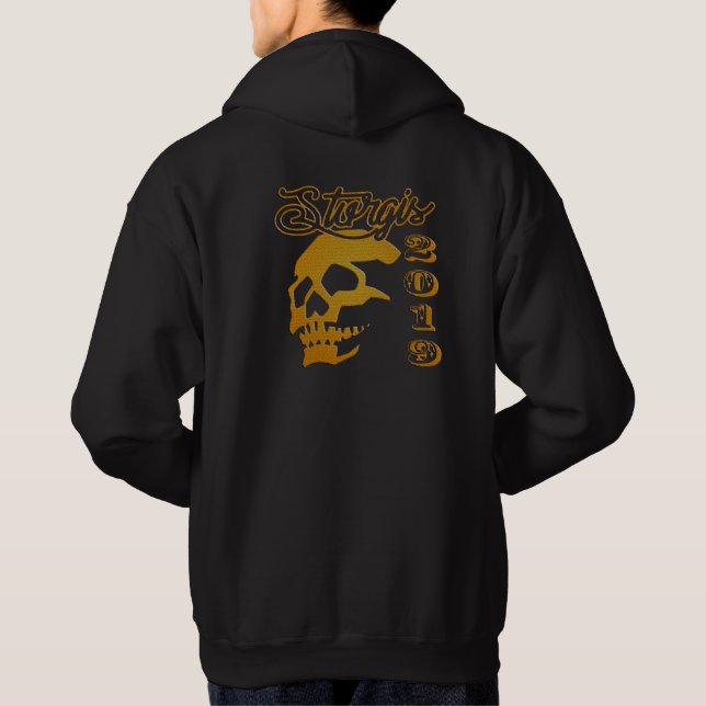 STURGIS-CYKELVECKA 2019 UTRUSTAR HOODIE (Baksida)