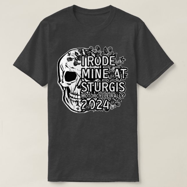 Sturgis Motorcycle rally 2024 8 T Shirt (Design framsida)