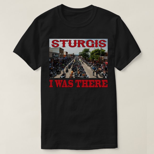 Sturgis Motorcycle Rally T Shirt (Design framsida)