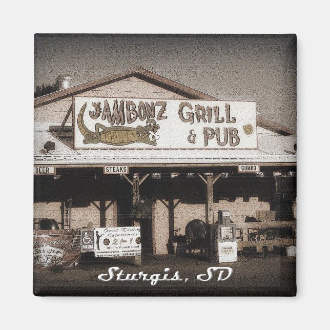 Sturgis, SD Magnet (Framsidan)