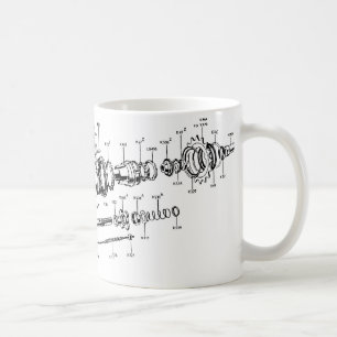 Sturmey-Bågskytten Tre-rusar muggen (ingen Kaffemugg