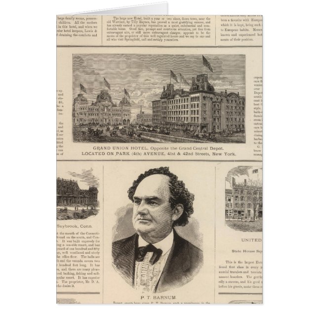 Sturtevant House, New York Hälsningskort (Framsidan)