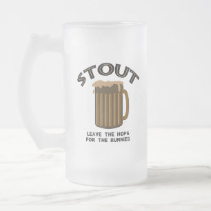 Stut Frostat Ölglas