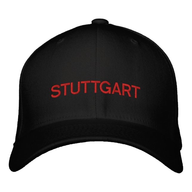 Stuttgart Cap Broderad Keps (Framsida)