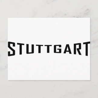 Stuttgart deutschland ikon vykort