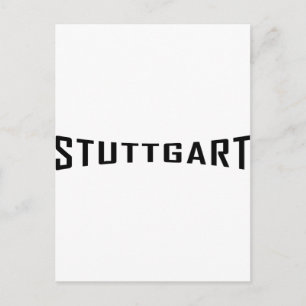 Stuttgart deutschland ikon vykort