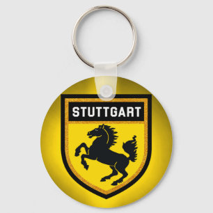 Stuttgart flagga nyckelring