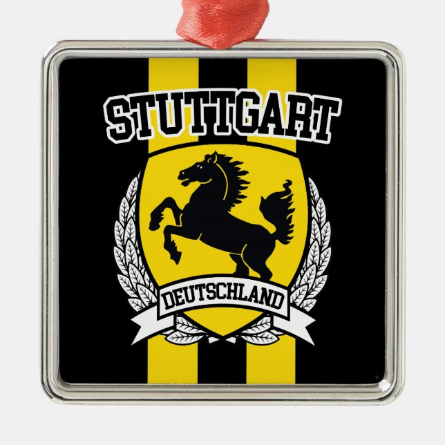 Stuttgart Julgransprydnad Metall (Framsidan)