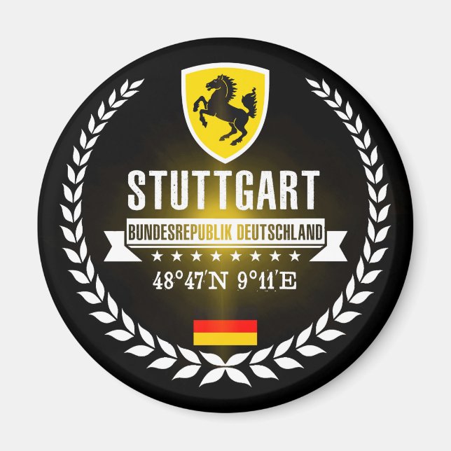 Stuttgart Magnet (Framsidan)