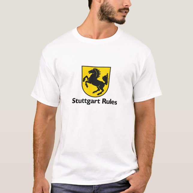 Stuttgart regler t shirt (Framsida)