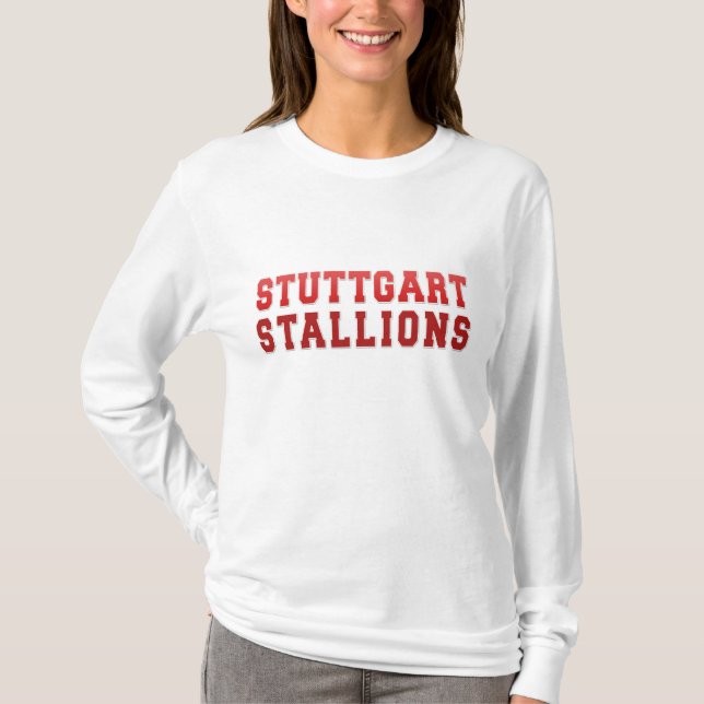 Stuttgart Stallions T Shirt (Framsida)