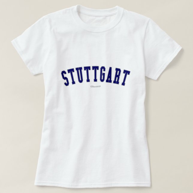 Stuttgart Tee Shirt (Design framsida)