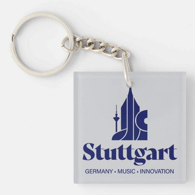 Stuttgart Tyskland Europa (Framsidan)