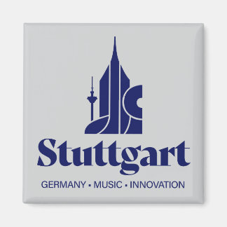 Stuttgart Tyskland Europa Magnet