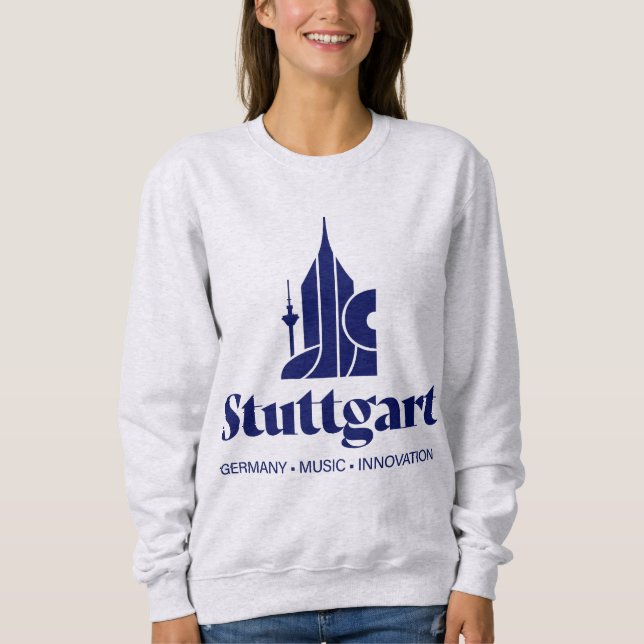 Stuttgart Tyskland Europa T Shirt (Framsida)