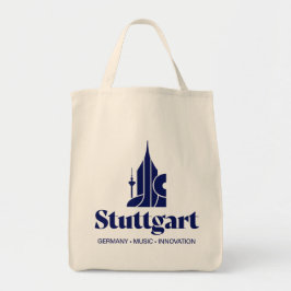 Stuttgart Tyskland Europa Tygkasse
