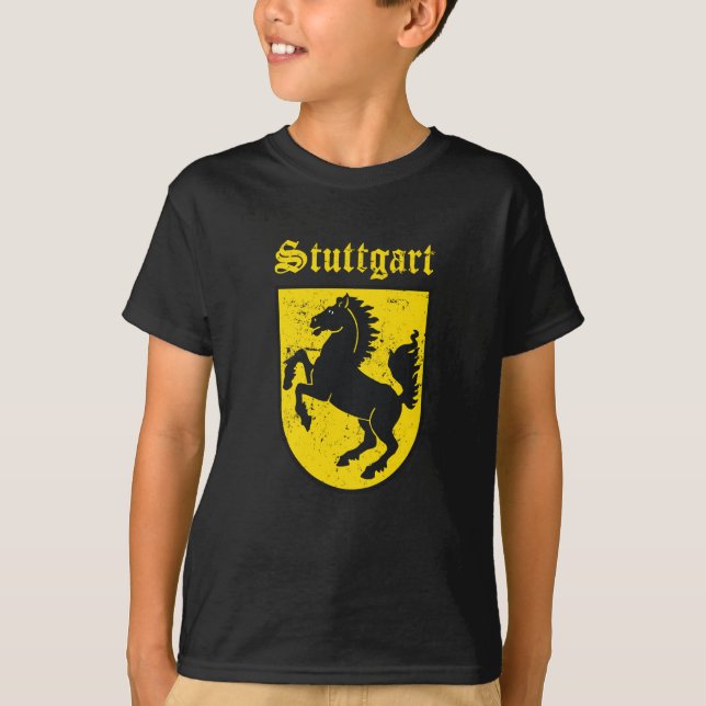 Stuttgart vapen t-shirt (Framsida)