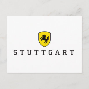 Stuttgart-Vapensköld Vykort