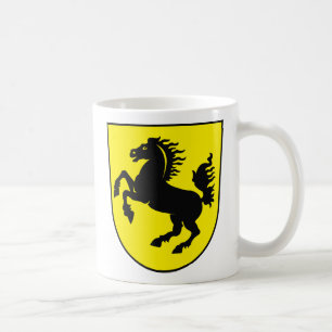 Stuttgart vapensköldmugg kaffemugg