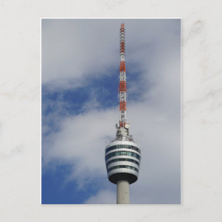 Stuttgarter Fernsehturm Korb Vykort