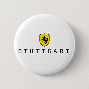 Stuttgarts Vapensköld Stuttgarter Wappen Knapp