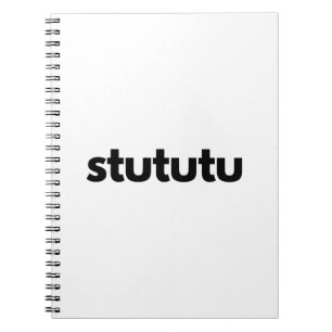 Stutu Turbo Noise Flutter Blow Off Vent Car Ent Anteckningsbok